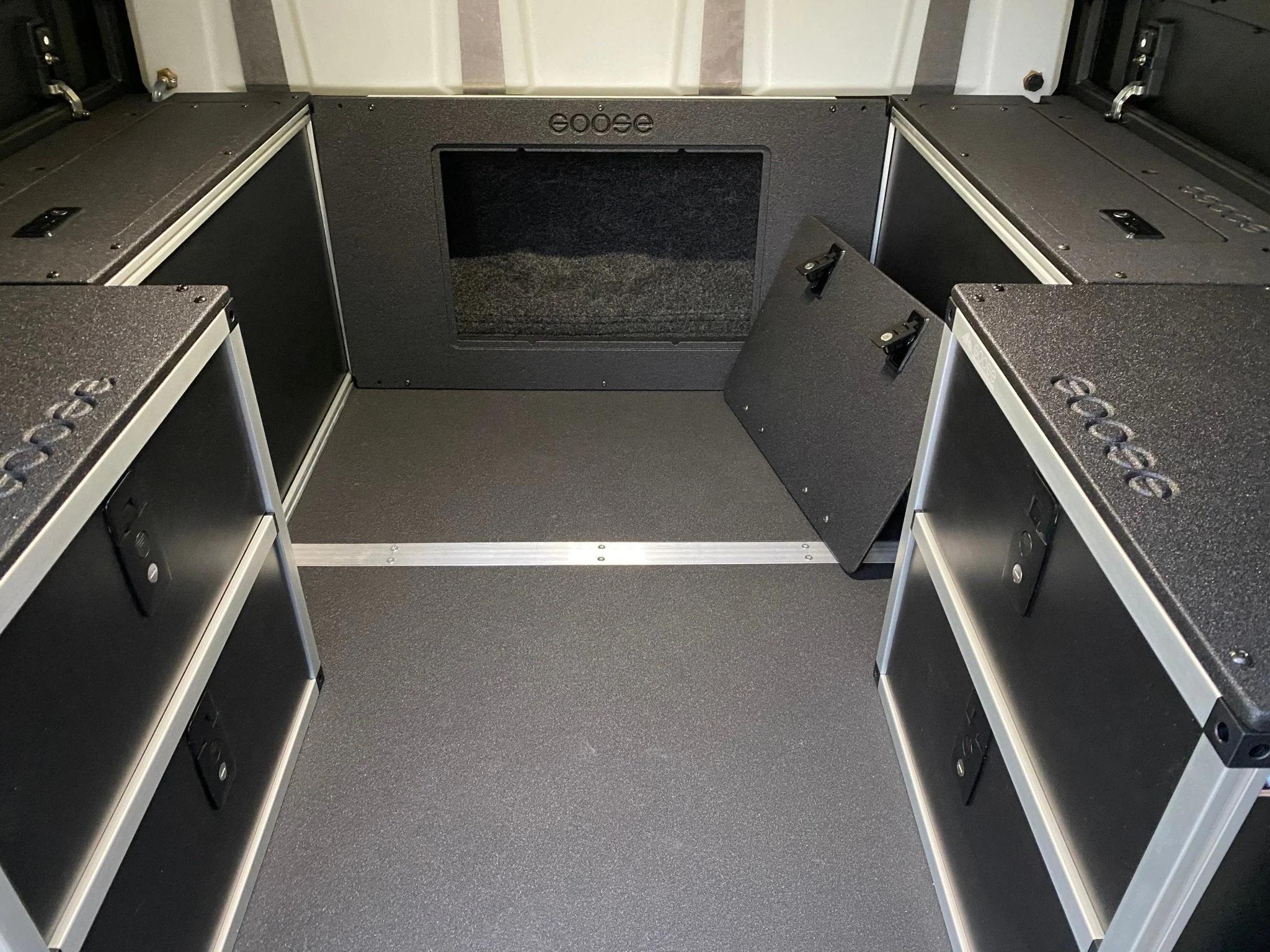 Alu-Cab Alu-Cabin Canopy Camper - Lower Bulkhead Panel - Image 3
