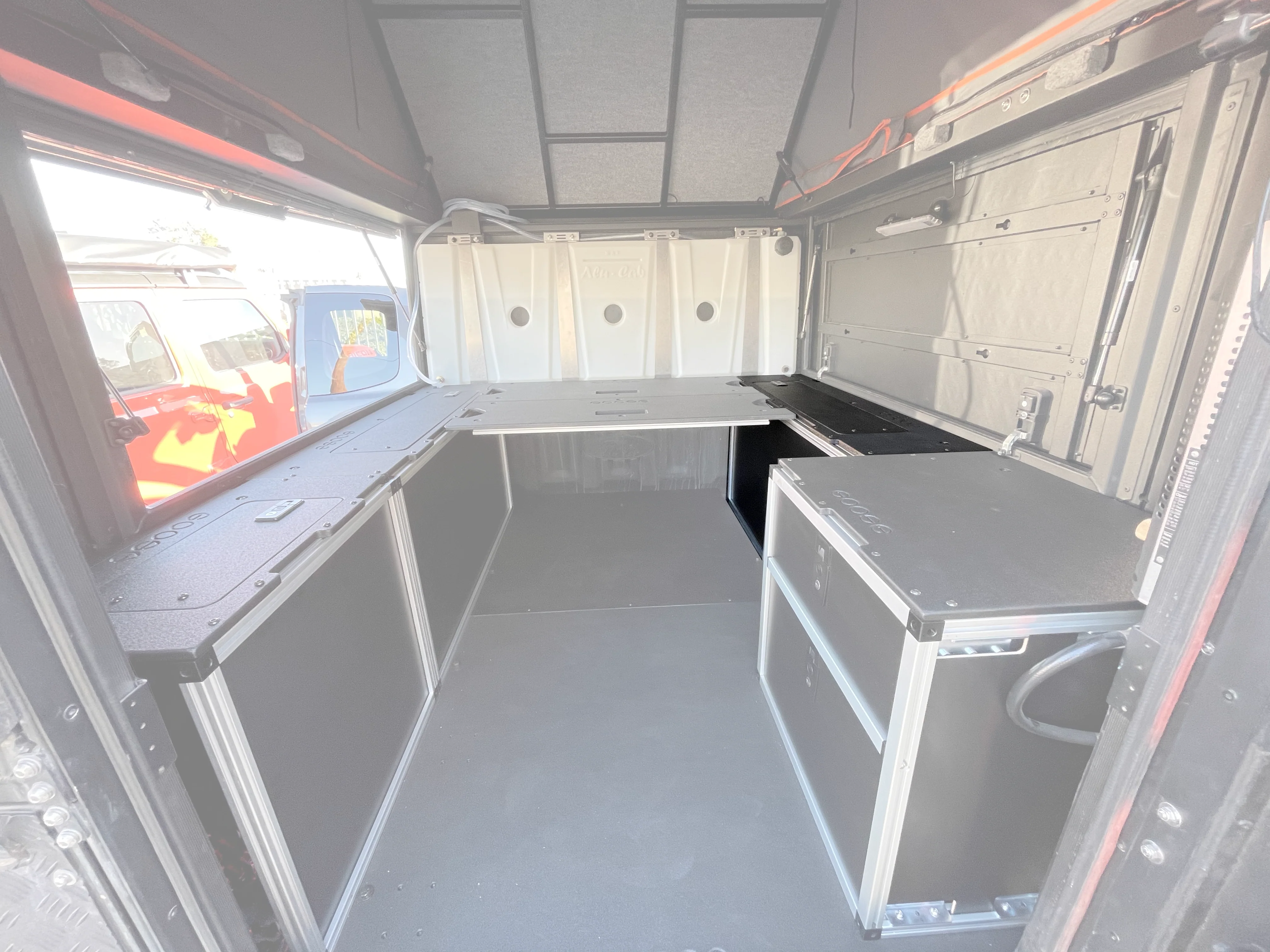 Alu-Cab Canopy Camper V2 - Ford Ranger 2019-2023 4th Gen. - Front Utility Module - 6' Bed - Image 4