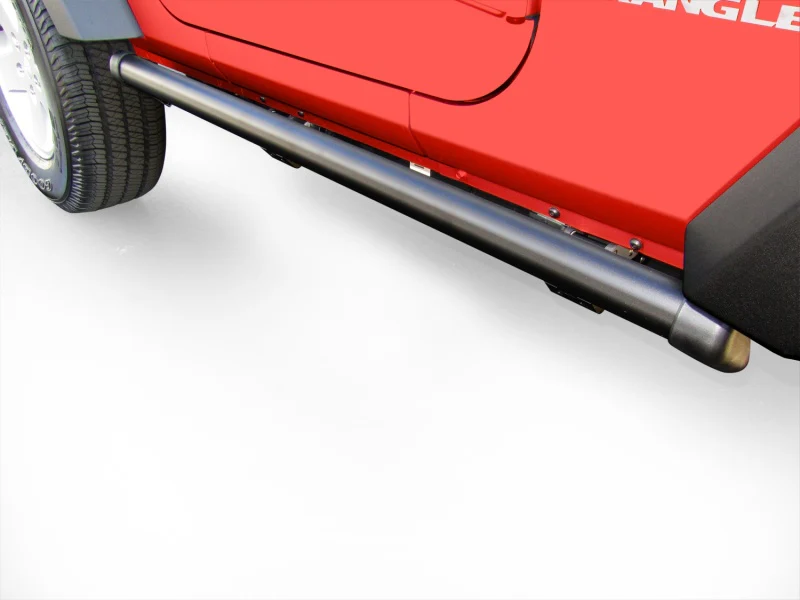 AMP Research 2007-2017 Jeep Wrangler JK 2 Door PowerStep - Black - Image 2