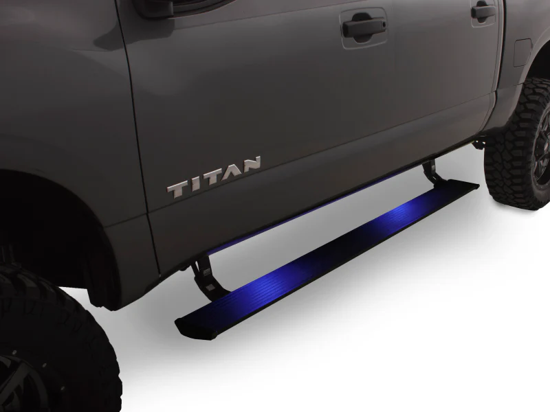 AMP Research 2016-2017 Nissan Titan / Titan XD PowerStep Plug N Play - Black - Image 6