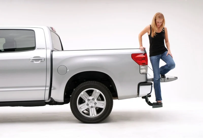 AMP Research 2022 Toyota Tundra BedStep - Black - Image 2