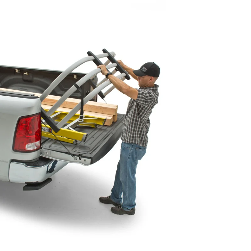 AMP Research 99-23 Ford F250/350 Superduty (Excl. SuperCrew) Bedxtender - Silver - Image 3