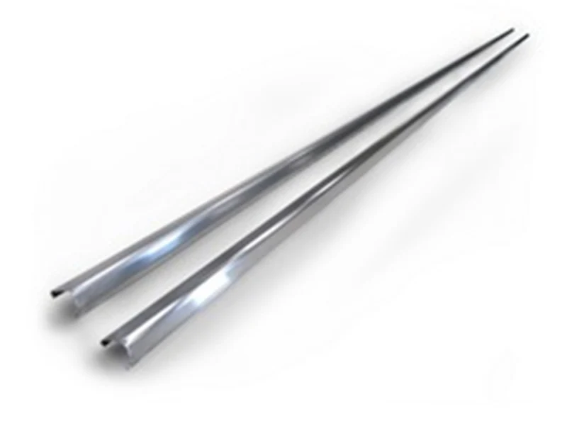AMP Research PowerStep 79in Silver Trim Strip - Image 2