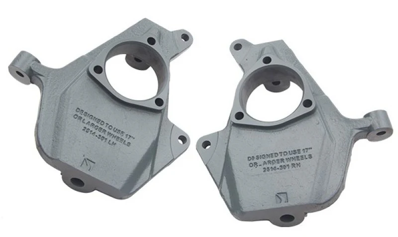 Belltech 2019 Silverado / Sierra Dbl / Crew cab / Short bed 2in. Drop Spindle Drop Spindle Set - Image 3