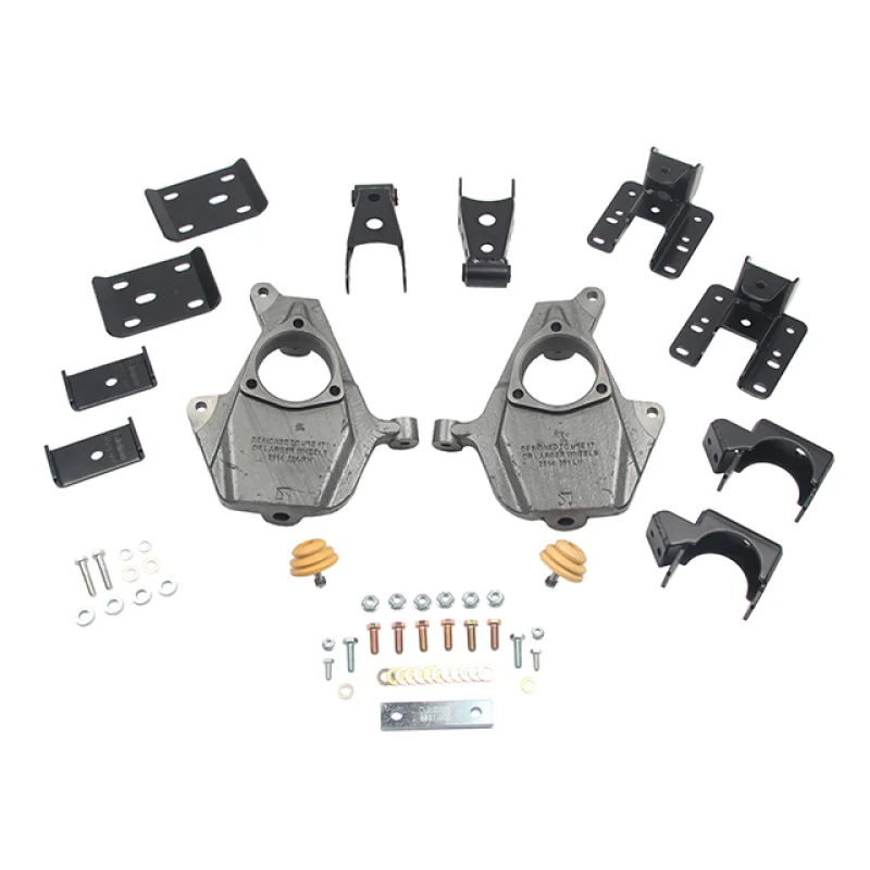 Belltech LOWERING KIT 16.5-17 Chevy Silverado All Cabs 4WD 2inF/4inR - Image 2