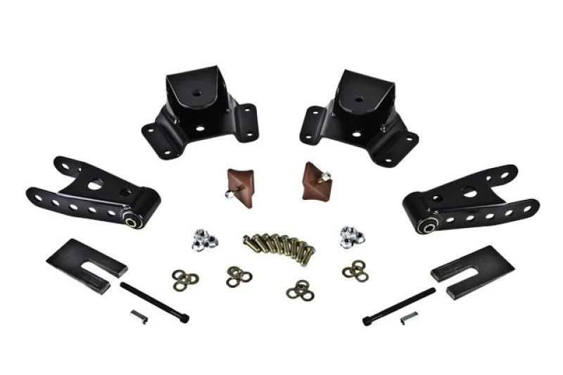 Belltech SHACKLE AND HANGER KIT 75-91 GM C30 CrewCab/Dually 4inch - Image 2