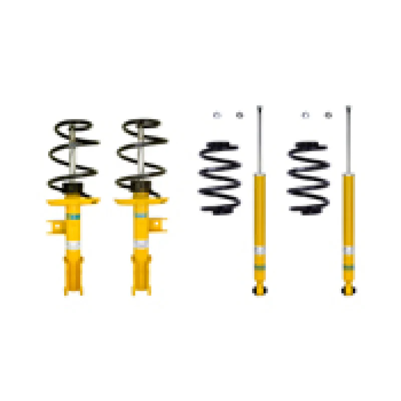 Bilstein B12 Pro-Kit 15-18 Mercedes-Benz GLA250 Front and Rear Monotube Suspension Kit - Image 9