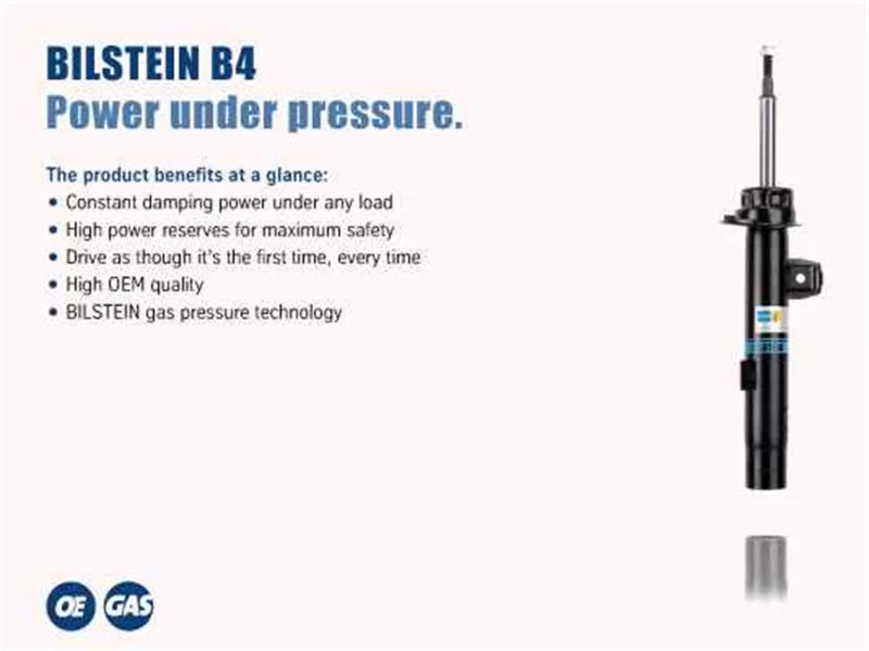Bilstein B4 OE 15-17 BMW M3/15-17 BMW M4 Front Left Twintube Strut Assembly - Image 2