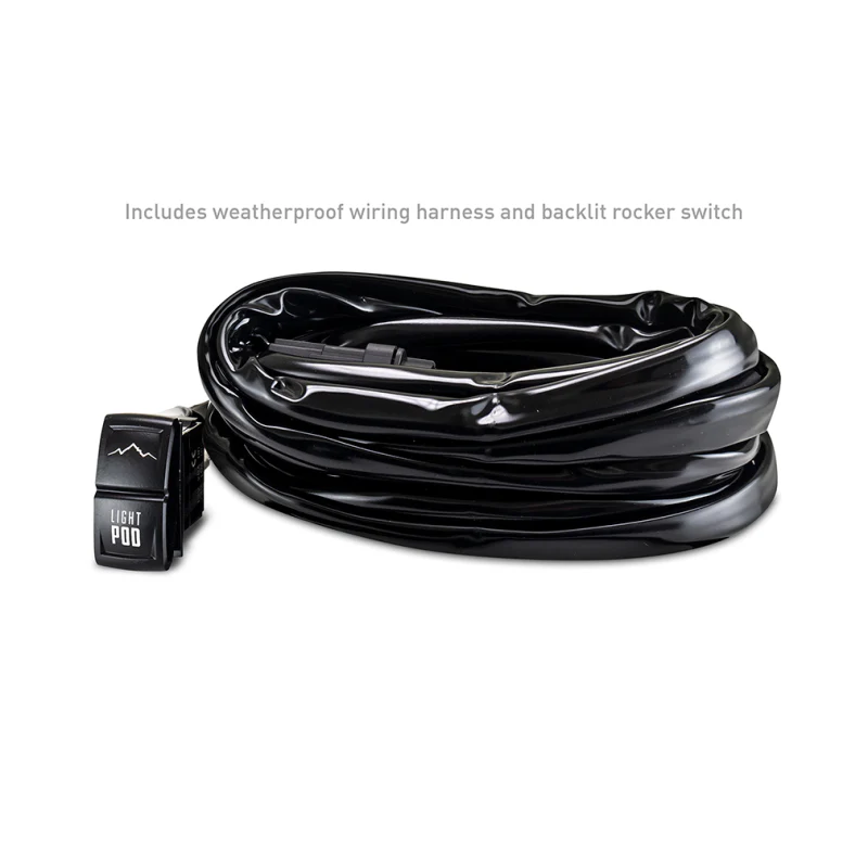 Borne Off-Road 21+ Bronco Light Pods 2pc Ditch 3x3 Spot - Image 11