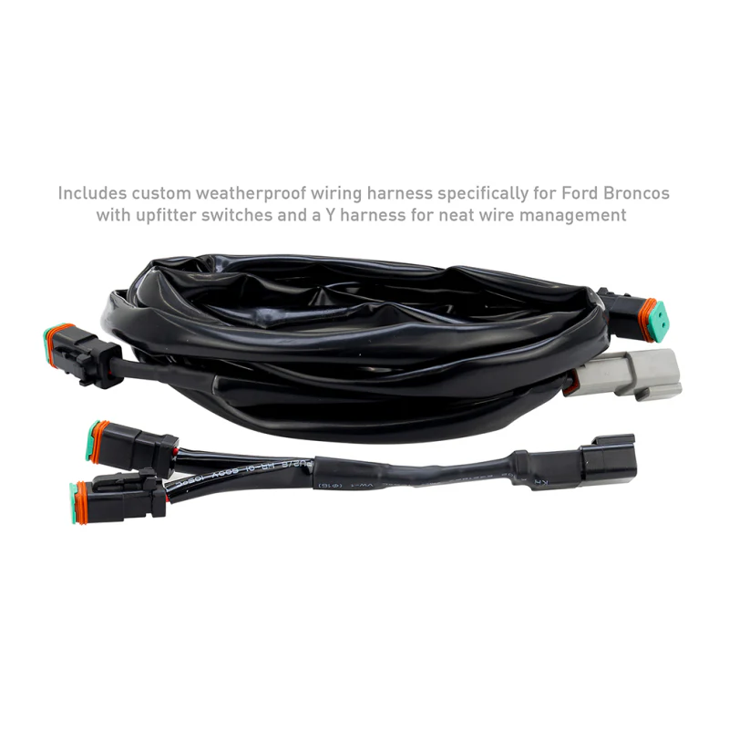 Borne Off-Road 21+ Bronco Light Pods 4pc Ditch 3x3 Spot Upfit - Image 4