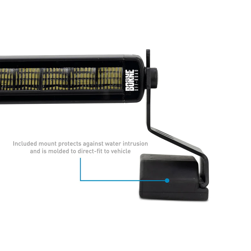 Borne Off-Road 21+ Direct Fit Bronco Light Bar 40in Upfit - Image 4