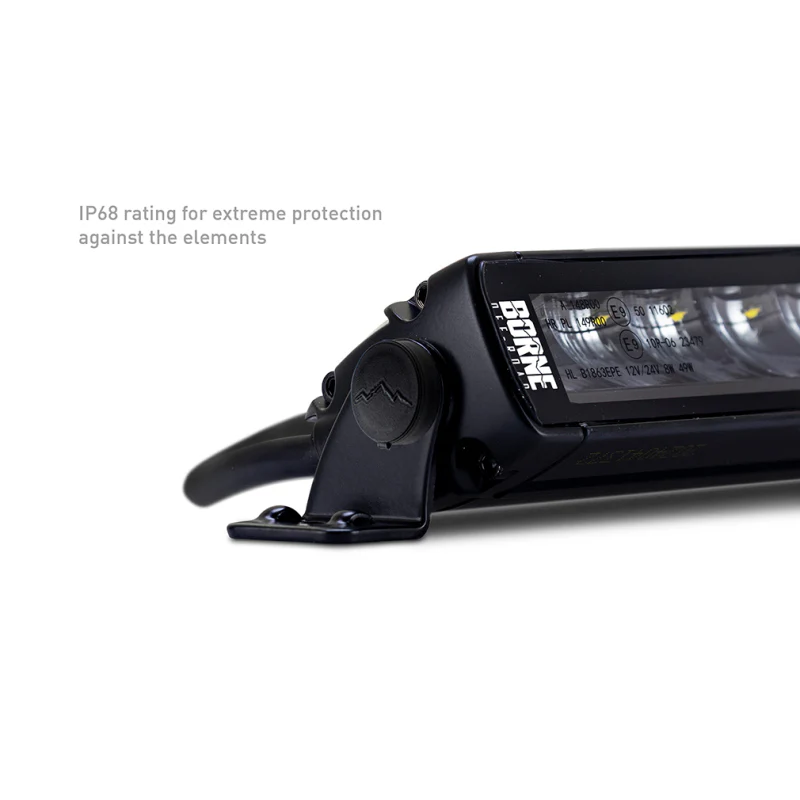 Borne Off-Road Light Bar Single Row Straight 30in - Image 12