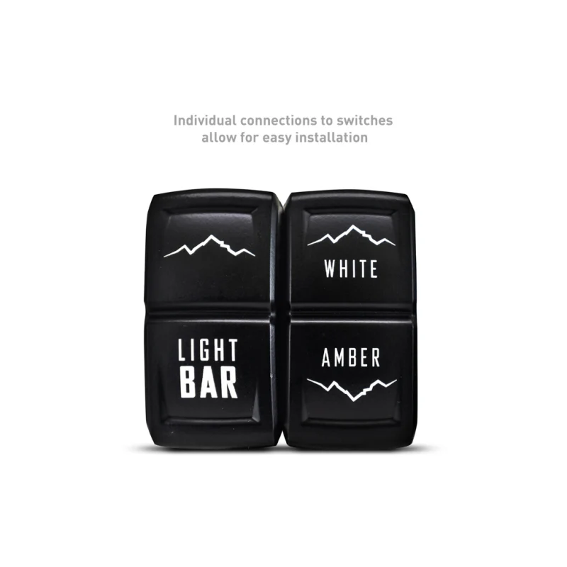 Borne Off-Road Light Bar Wire Harness For 30-50in Bar - Image 4