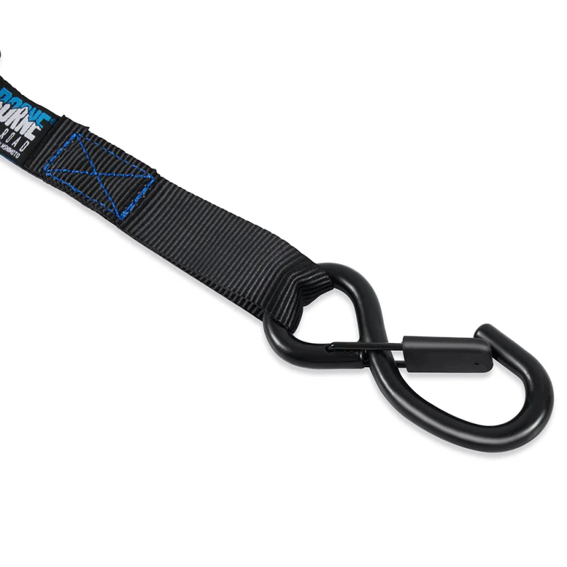 Borne Off-Road Medium-Duty Ratchet Tie-Down Kit (4-Pack) Black - Image 6