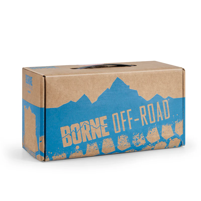 Borne Off-Road Medium-Duty Ratchet Tie-Down Kit (4-Pack) Blue - Image 3