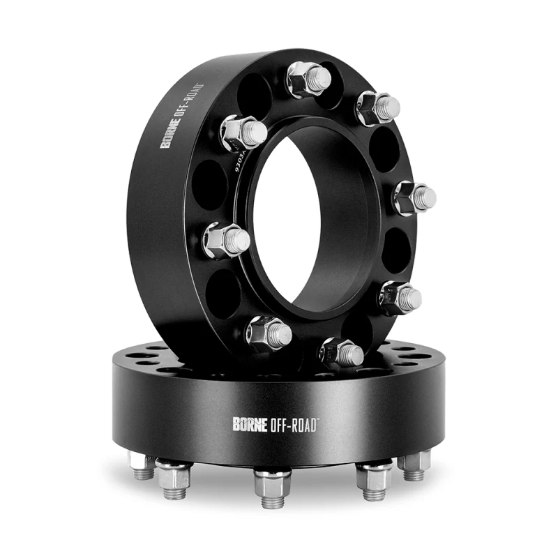 Borne Off-Road Wheel Spacers - 6x139.7 - 93.1 - 50mm - M12 - Black - Image 4