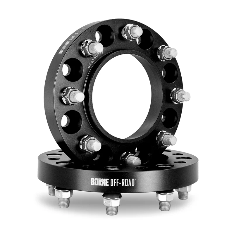 Borne Off-Road Wheel Spacers 8X165.1 121.3 32 M14 Blk - Image 5