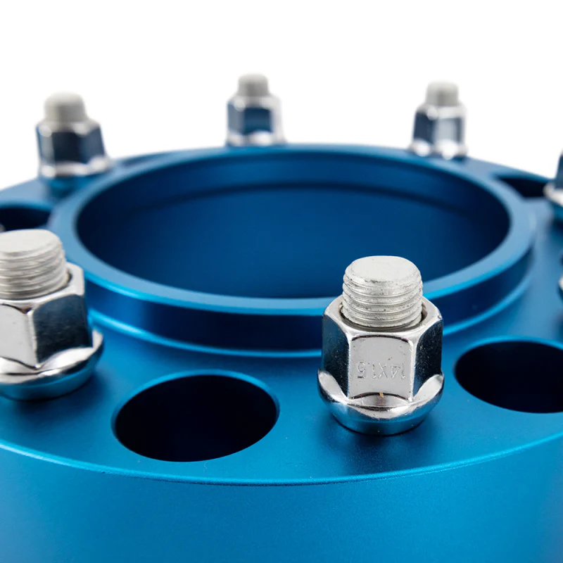 Borne Off-Road Wheel Spacers - 8X170 - 125 - 32mm - M14 - Blue - Image 4