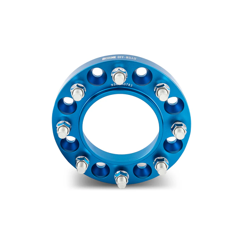 Borne Off-Road Wheel Spacers 8x180 124.1 25 M14 Blue - Image 2