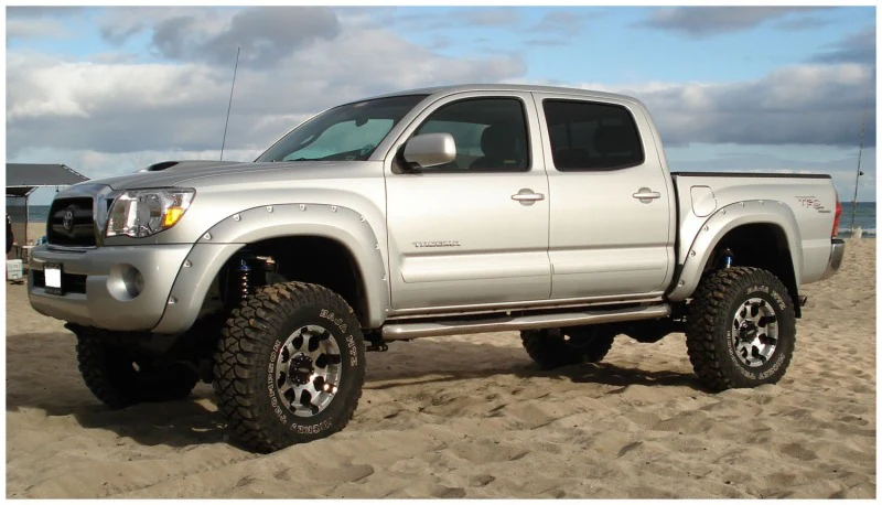 Bushwacker 05-11 Toyota Tacoma Pocket Style Fender Flares - 4pc - Image 5
