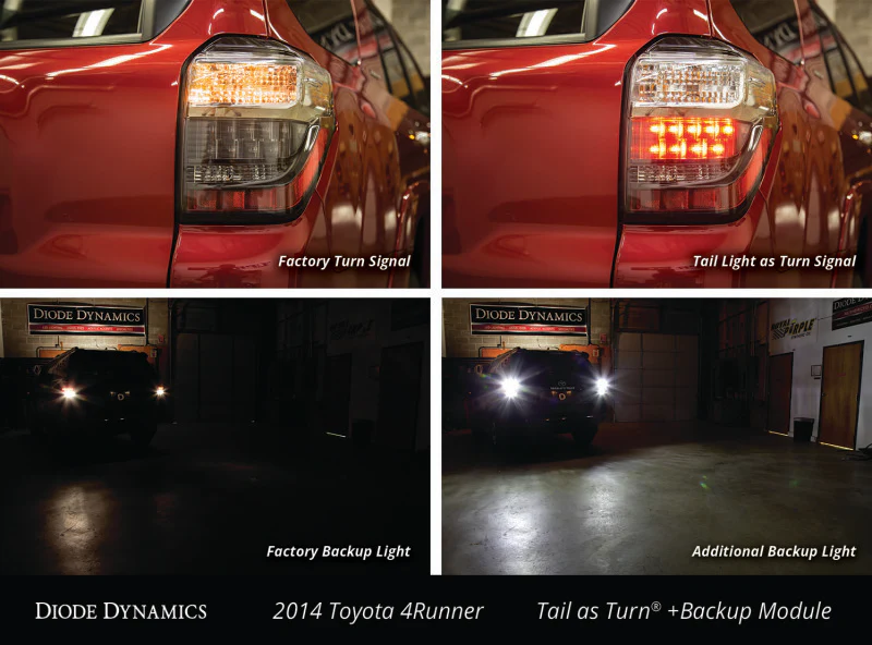 Diode Dynamics 14-21 Toyota 4Runner Tail as Turn Module +Backup Module (USDM) Stage 1 - Image 6