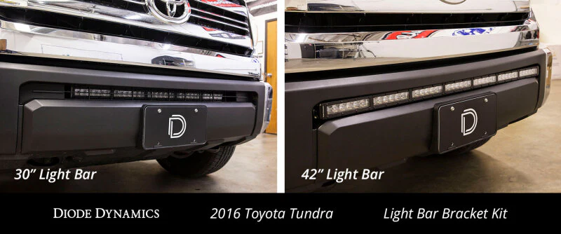Diode Dynamics 14-21 Toyota Tundra SS30 Stealth Lightbar Kit - Amber Driving - Image 6