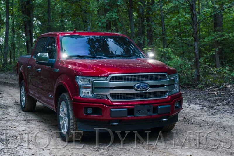 Diode Dynamics 15-20 Ford F-150/Raptor Pro SS3 LED Ditch Light Kit - White Combo - Image 5