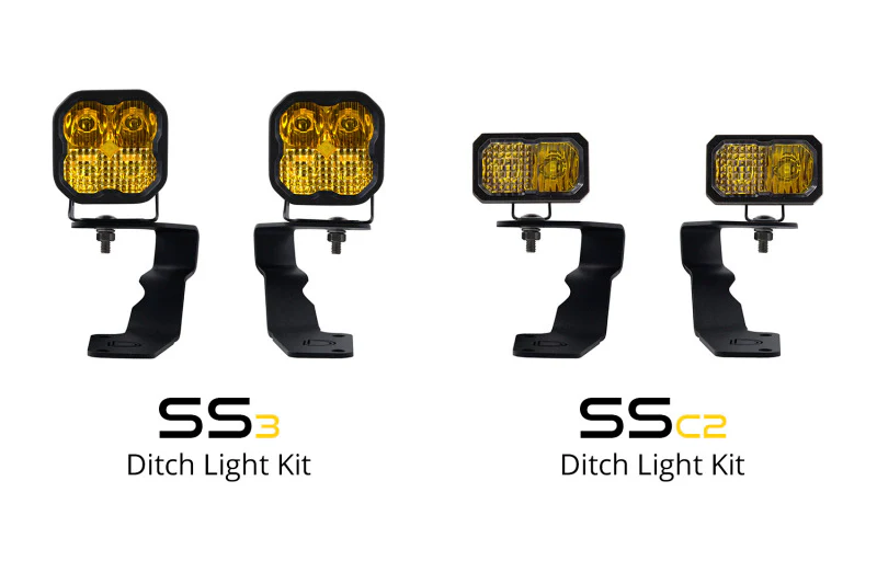 Diode Dynamics 15-21 Subaru WRX/STi Pro SS3 LED Ditch Light Kit - White Combo - Image 7