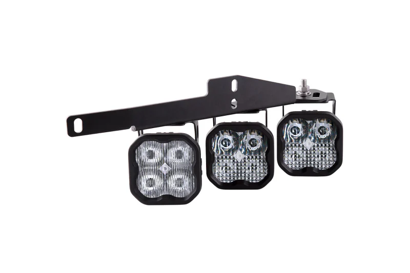 Diode Dynamics 17-20 Ford Raptor SS3 LED Fog Light Kit - Yellow Sport - Image 5
