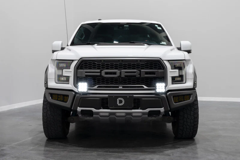 Diode Dynamics 17-20 Ford Raptor SS5 Bumper LED Pod Light Kit - Pro White Driving - Image 5