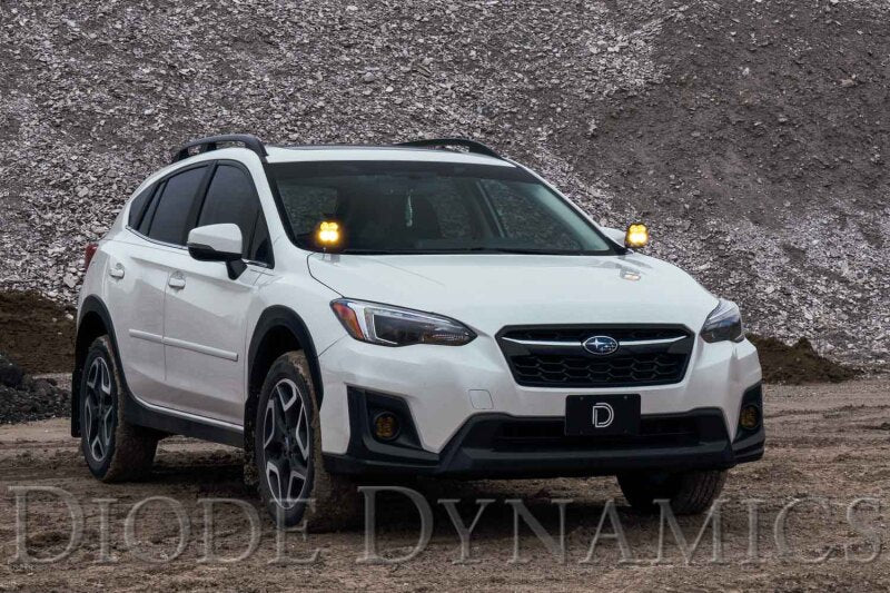 Diode Dynamics 18-21 Subaru Crosstrek Pro SS3 LED Ditch Light Kit - White Combo - Image 6