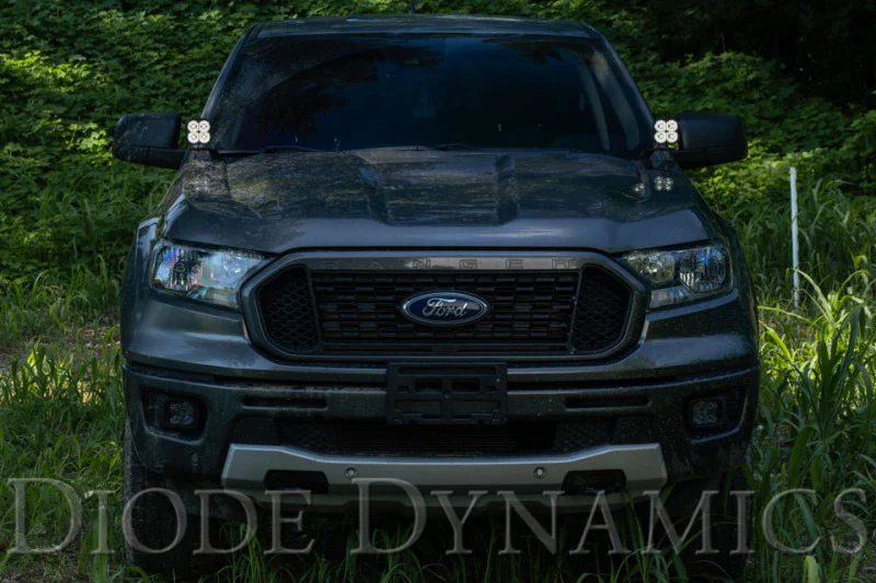 Diode Dynamics 19-21 Ford Ranger Sport SS3 LED Ditch Light Kit - Yellow Combo - Image 2