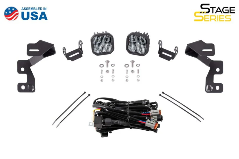 Diode Dynamics 2021 Ford Bronco SS3 LED Ditch Light Kit - Sport Yellow Pro Combo - Image 7