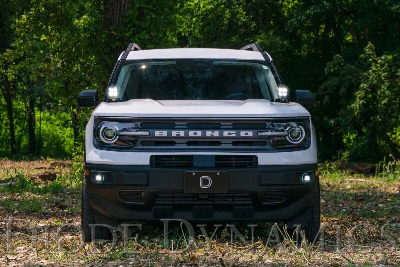 Diode Dynamics 2021 Ford Bronco SS3 LED Ditch Light Kit - Sport Yellow Pro Combo - Image 9