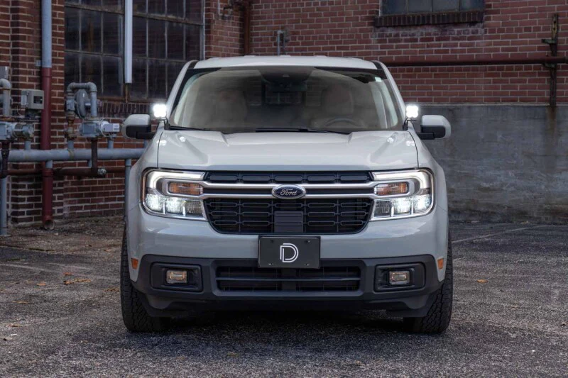 Diode Dynamics 2022+ Ford Maverick, C2 Sport Stage Series Ditch Light Kit Yellow Combo - Image 9