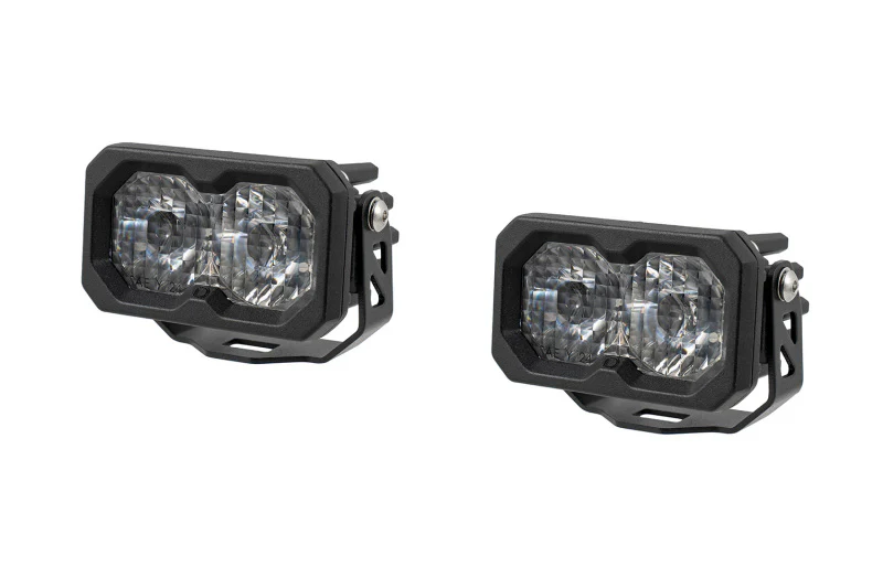 Diode Dynamics C2 2.0 Sport White SAE Driving Standard ABL (pair)