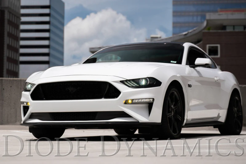 Diode Dynamics Elite Series Combination Fog Lamp for 18-21 Ford Mustang - Cool - White (Pair) - Image 2