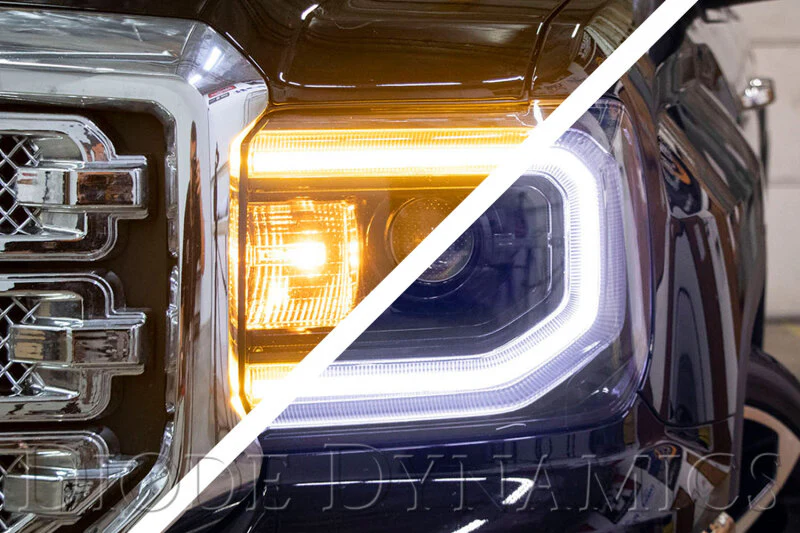 Diode Dynamics GMC Sierra LED Halos Switchback 16-18 Sierra 1500 - Image 9