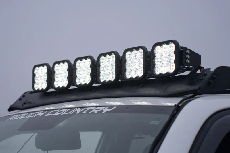 Diode Dynamics Prinsu/Sherpa Roof Racks- SS5 7-Pod CrossLink Mounting Kit Sport White Driving - Image 9