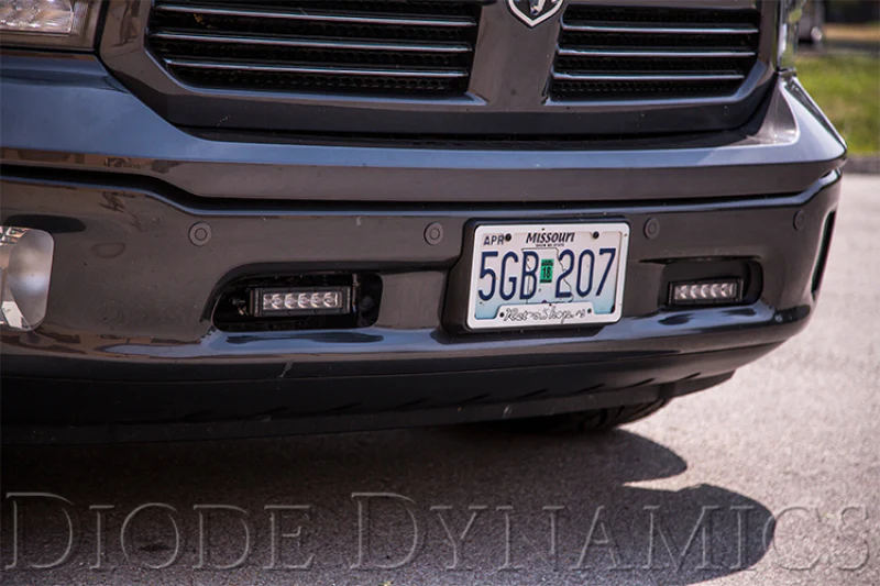 Diode Dynamics Ram 2013 Standard Stage Series 6 In Kit - White Wide - Image 6