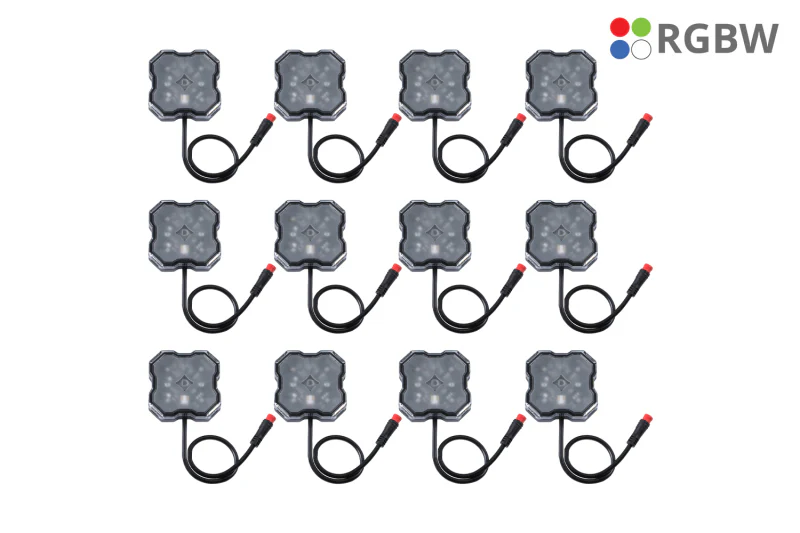 Diode Dynamics RGBW Rock Light Installer Kit w/Controller (12-pack) - Image 6
