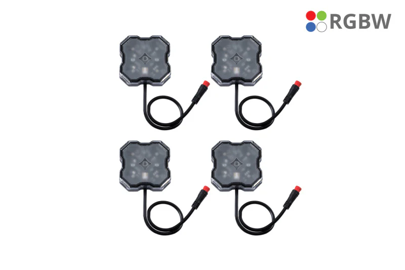 Diode Dynamics RGBW Rock Light Installer Kit w/Controller (4-pack) - Image 7