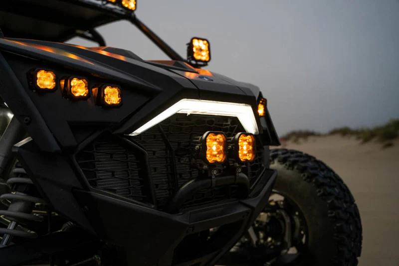 Diode Dynamics SS3 LED Bumper 1 1/2 In Roll Bar Kit Pro - White SAE Fog (Pair) - Image 4
