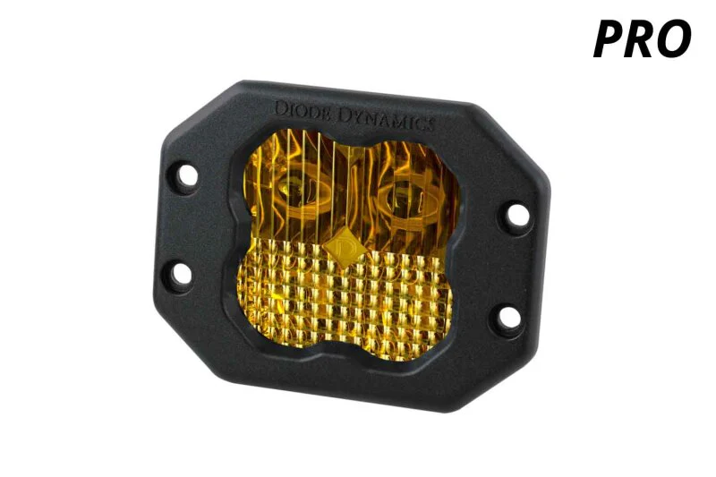Diode Dynamics SS3 Pro ABL - Yellow Driving Flush (Single) - Image 6