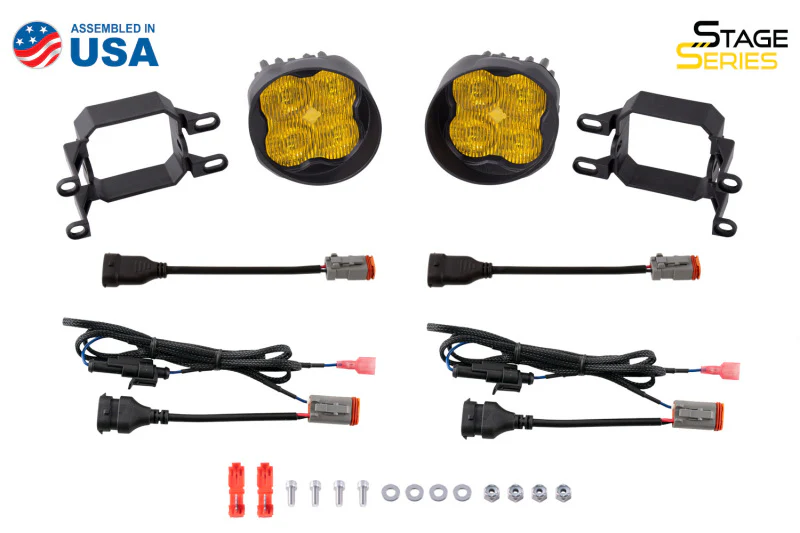 Diode Dynamics SS3 Pro Type B Kit ABL - Yellow SAE Fog - Image 9