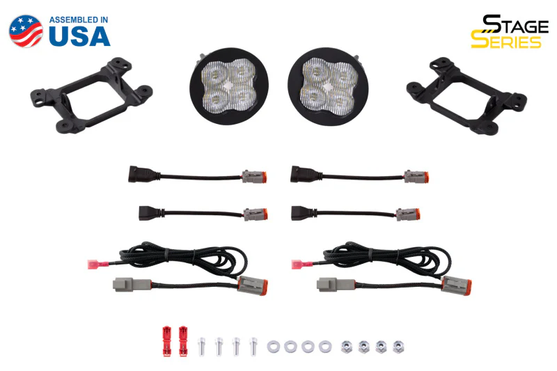 Diode Dynamics SS3 Pro Type M Kit ABL - White SAE Fog - Image 7