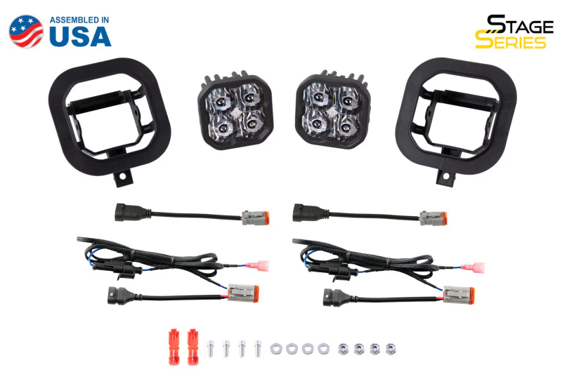 Diode Dynamics SS3 Pro Type SD Kit ABL - White SAE Fog - Image 6