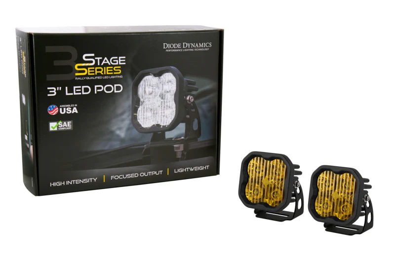 Diode Dynamics SS3 Sport ABL - Yellow Spot Standard (Pair) - Image 5
