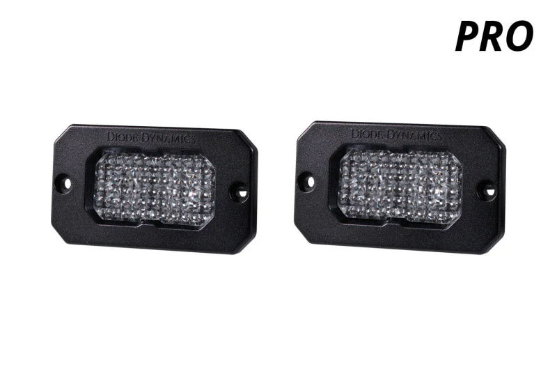 Diode Dynamics Stage Series 2in LED Pod Pro - White Combo Flush RBL (Pair) - Image 7