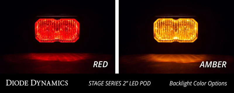 Diode Dynamics Stage Series 2in LED Pod Sport - White Combo Flush RBL (Single) - Image 6
